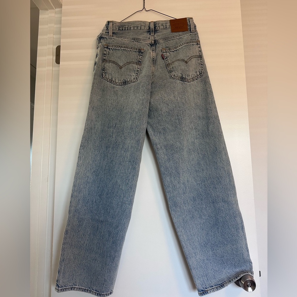 Levi's Relaxed Fit Boyfriend Jeans in Light Blue - Picture 3 of 4